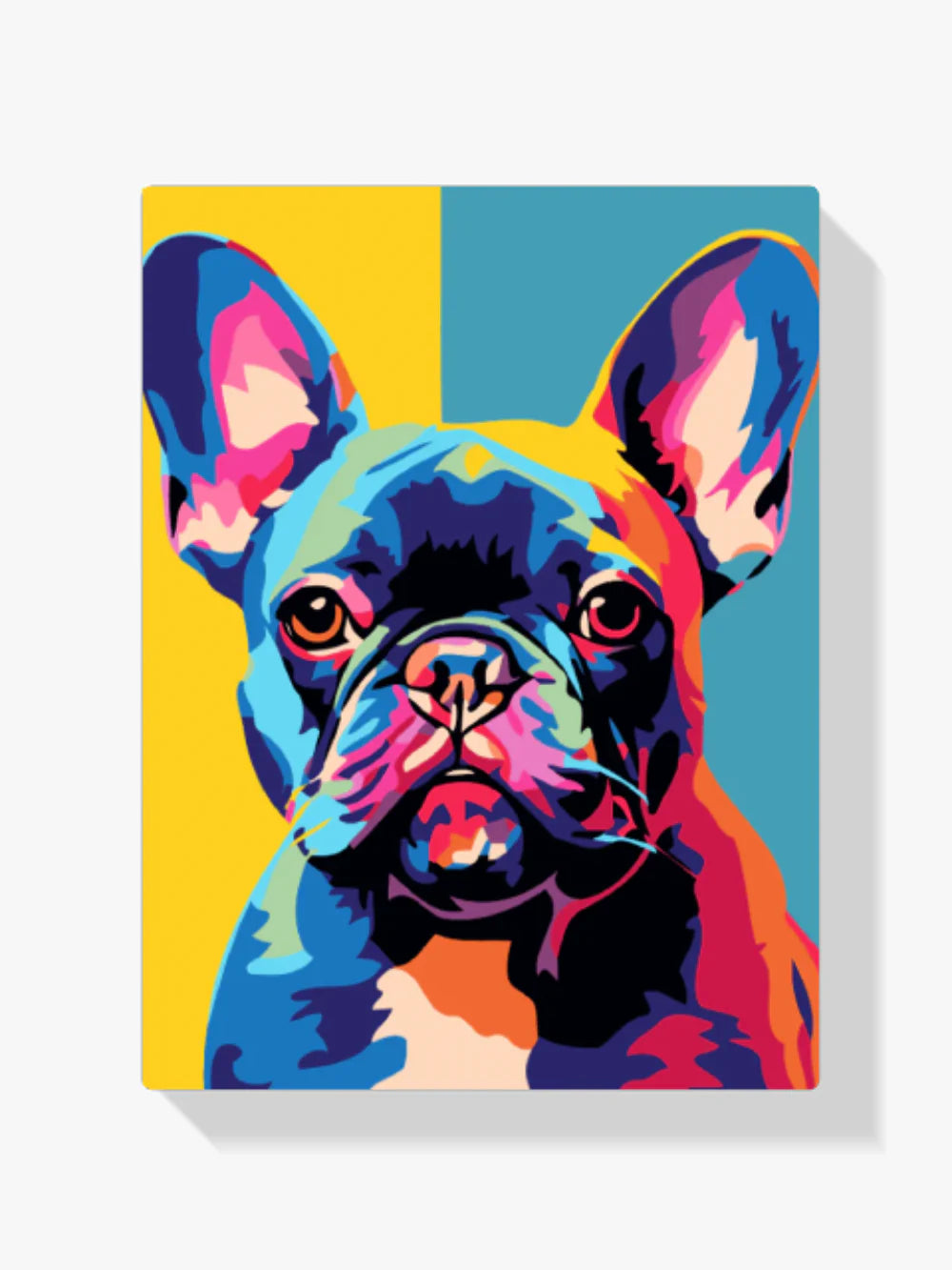 Abstrakte Bulldogge