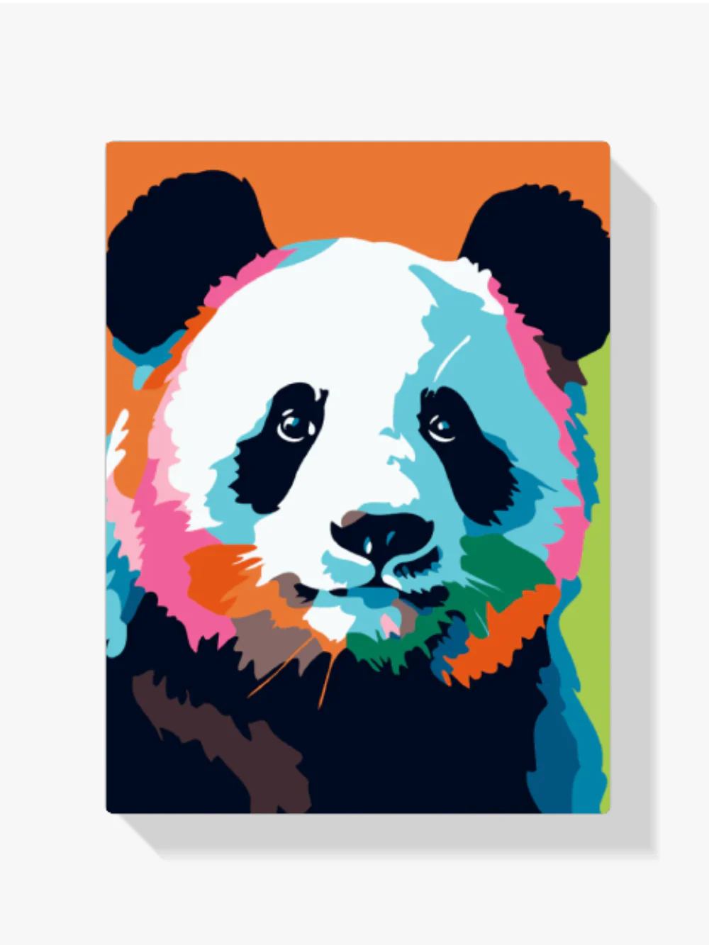 Abstrakter Panda