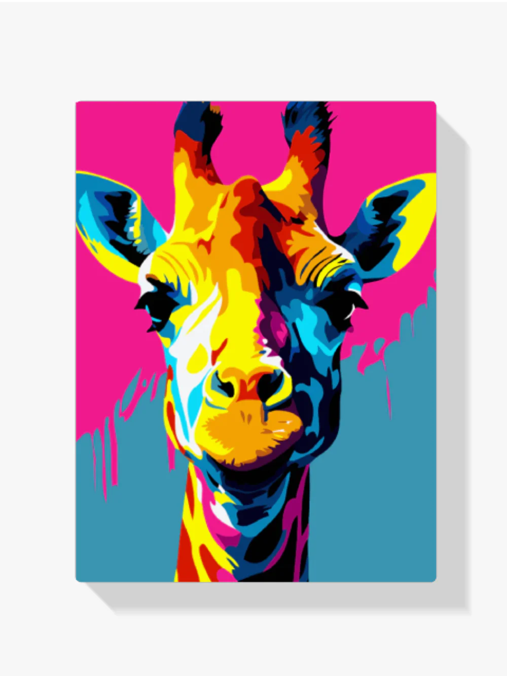 Abstrakte Giraffe