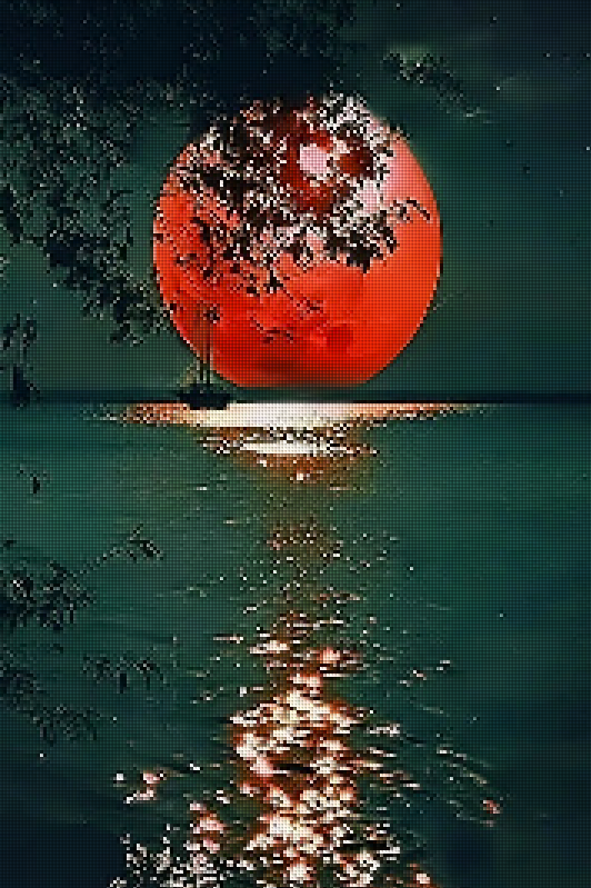 Roter Mond